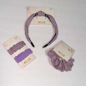 Scunci Kids Hair Accessories in Purple and Lavender